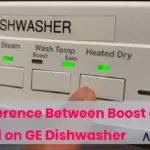 ge dishwasher Difference Between Boost and Sani
