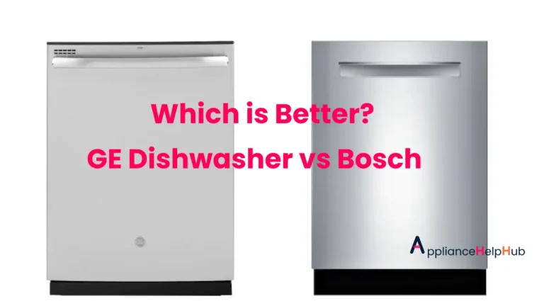 Which is Better GE Dishwasher vs Bosch