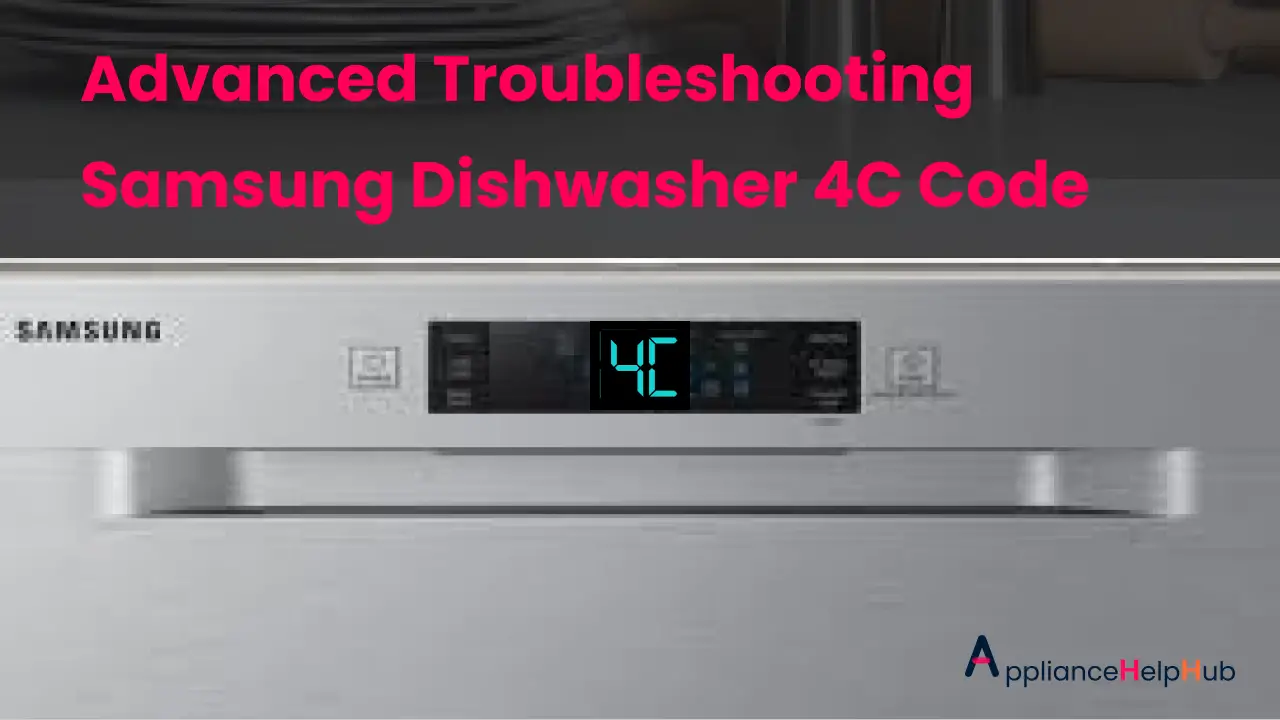 Samsung dishwasher code 4C