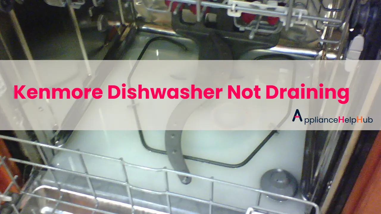 How To Fix Kenmore Dishwasher Not Draining